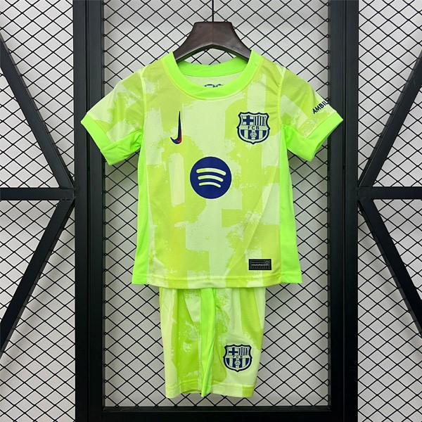 Camiseta Barcelona Replica Tercera Ropa Niño 2024/25